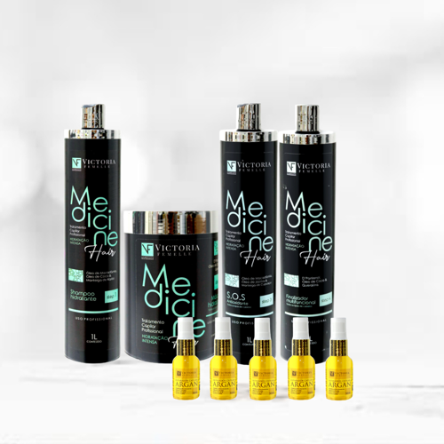 COMBO - 01 KIT MEDICINE PROFISSIONAL + 05 REARADORES ARGAN
