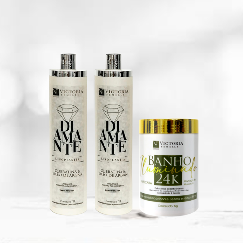 COMBO - 02 Selagens Diamante + 01 Masc. B. Iluminado