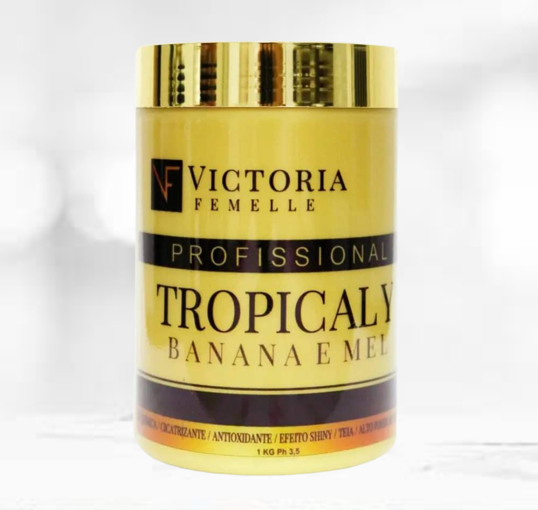 MASCARA TROPICALY BANANA E MEL 1Kg